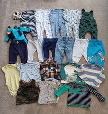 Baby Boys Clothes Bundle Age 6-9 Months & BNWT 3 Piece Swim Set Lily & Jack Next