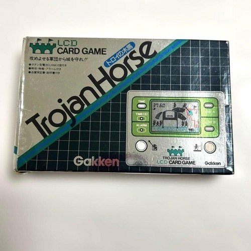 Gakken trojan horse lcd card - gakken,