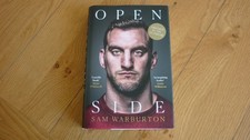 Signed-Sam Warburton "Open Side"-First Edition 2019.