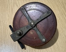 Vintage Brass Fishing Reel