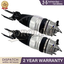Pair Front Air Suspension Struts For VW Touareg 7P5 7P6 4.2 V8 TDI 2010-2018 AWD