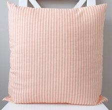 18" x 18"  Striped Ticking