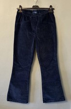 Cotton Traders Blue Corduroy Jeans Size 10 W30 L27