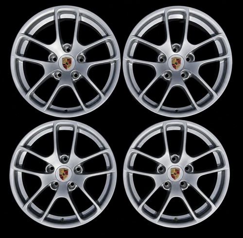 Porsche alloy wheels - 4, 18”