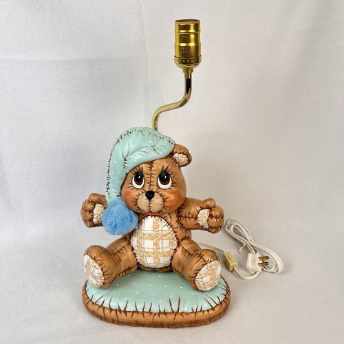 Vintage teddy bear - bear, cap