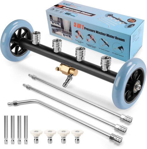 Under carriage pressure - 3-in-1,