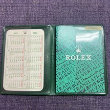 Vintage Rolex wallet /paper
