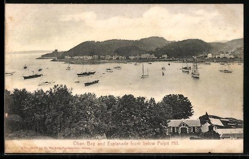 Oban bay and - esplanade, from