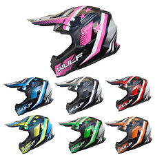 Wulfsport Iconic Kids Helmet Off Road MX Motocross Helmet Youth Quad Bike ATV