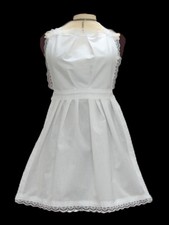Plus size full victorian apron - size,