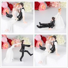 Bride and Groom Cake Topper Figurine Wedding And Engagement Party Home Decor