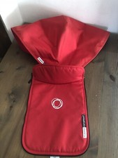 Bugaboo Cameleon 3 Fabric Hood And Apron Red