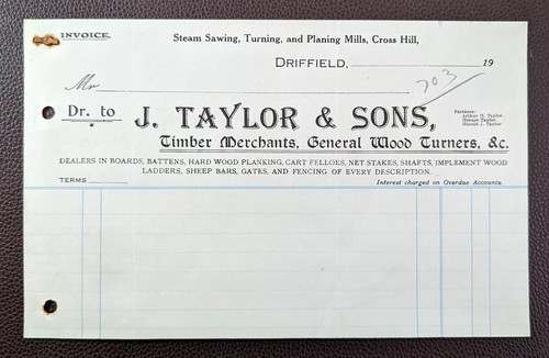 Taylor sons timber - j.,