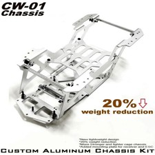 1/10 Aluminum RC Chassis kit for Tamiya CW-01 Lunchbox Midnight Pumpkin Parts