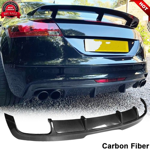 Carbon fiber rear bumper lip - rear,