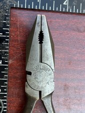 VINTAGE PLIERS ELLIOTT LUCAS PW 216 - 7” ENGLAND CAR TOOL ROLL