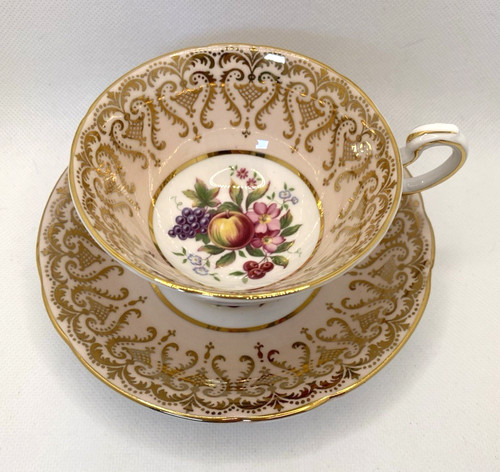 Vintage paragon china tea cup - tea,