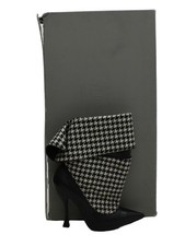 Alexander McQueen Women's Boots UK 6 Black 100% Other Riding Boot