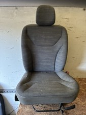 Driver seat vauxhall vivaro renault trafic traffic 03 to 2014 cloth runner van