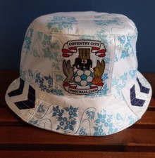 Coventry City  FC Bucket Hat made from Upcycled Official HUMMEL shirt