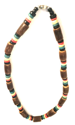 Reggae style wooden beaded - style,