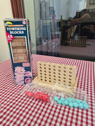 Games wooden connect jenga - games, 4