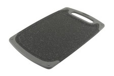 PP Granite Cutting Board 31x20 cm Anti Bacterial Juice Groove Dishwasher Safe