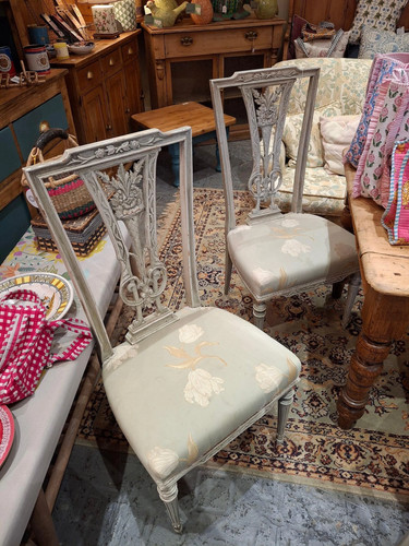 Vintage set french grey - of,