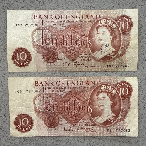 Bank england shillings - of, 10