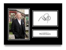 David Essex Signed A4 Photo