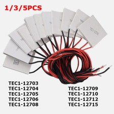 TEC1-12703~12715 Heatsink Thermoelectric Cooler 12V Cooling Peltier Module Chip
