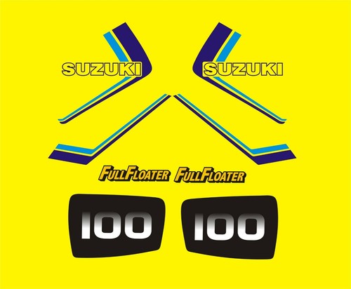 Suzuki ts100 erz decal kit - suzuki,