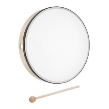1 Pcs Hand Drum 10 Inch Wood