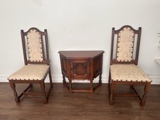 Old Charm Canted Table With Side Chairs