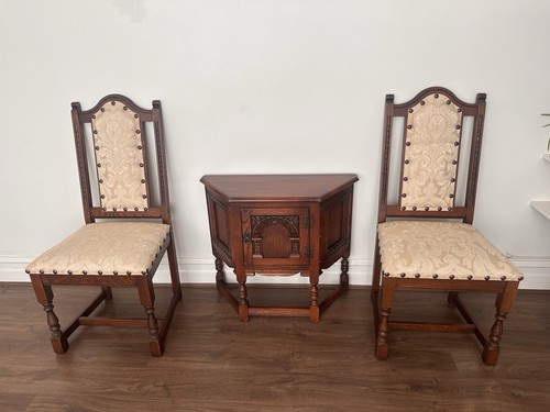 Old charm canted table - table, with