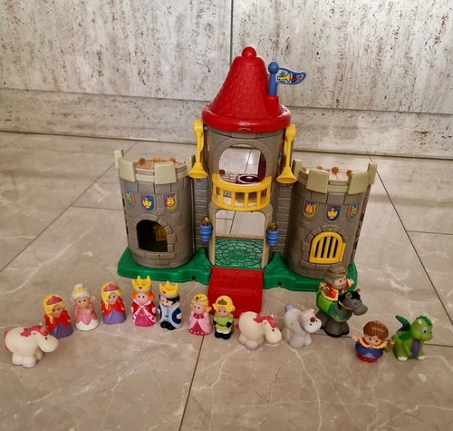 Little people castle with - people,