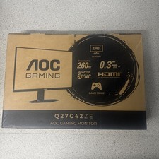 AOC AGON Q27G4ZE 27" Fast IPS QHD 240Hz 0.3ms Gaming Monitor Q27G42ZE