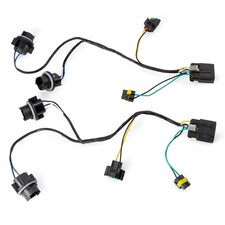 2PCS Headlamp Wiring Harness