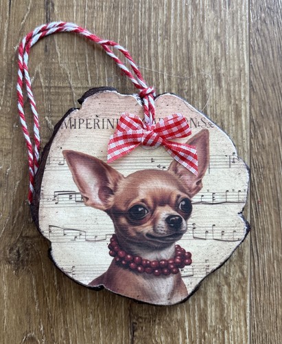 Chihuahua dog wooden - chihuahua,