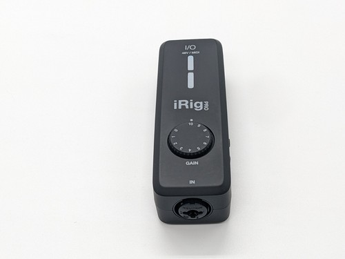 Irig pro pocket - pro, i/o