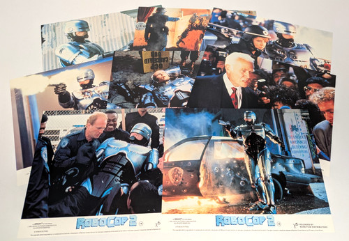 Robocop lobby card set - |, 8x