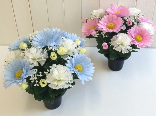Artificial pastel gerbera - artificial,