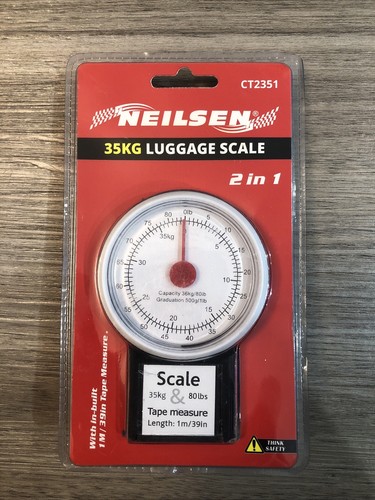 Portable 35kg hand scales hook - 35kg,