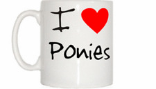 I Love Heart Ponies Mug