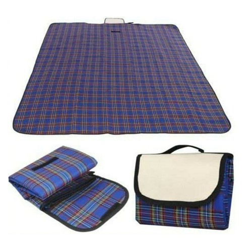 Tartan picnic rug large - rug,