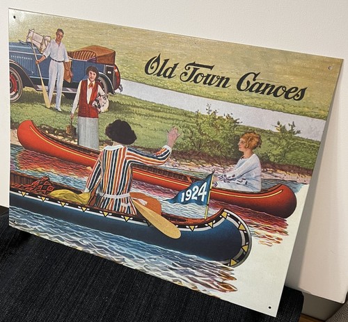 Old town canoe 1924 - canoe, vintage