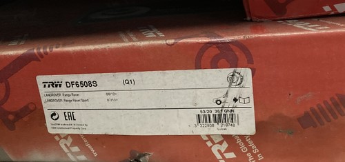 Brake disc df6508s for - brake, land