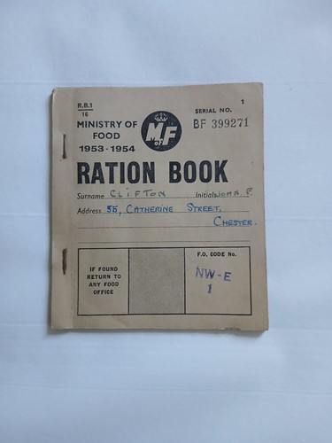 Ration book ministry food - ration,