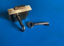 Antique Brass 4 Lever Till /