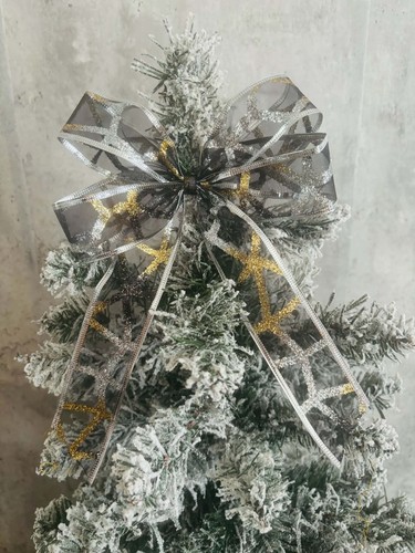 Black silver gold christmas - silver,